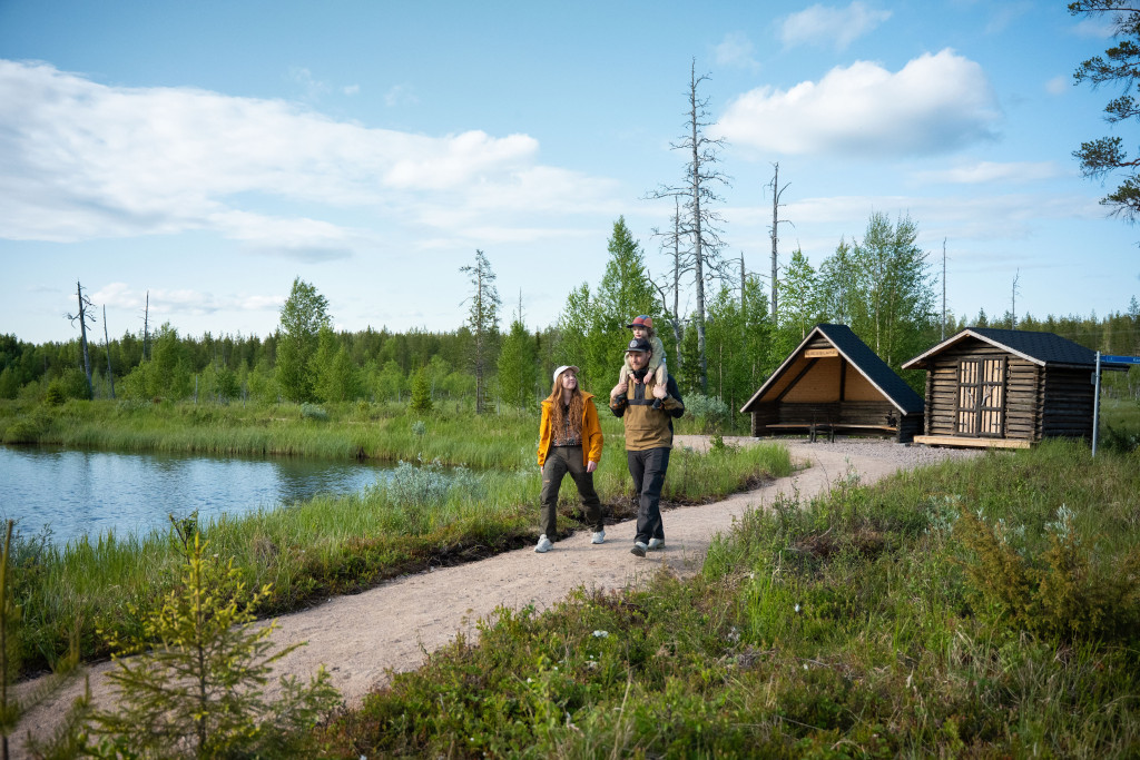 Auroralampi laavu Flatlight Creative Oy Sodankylän kunta