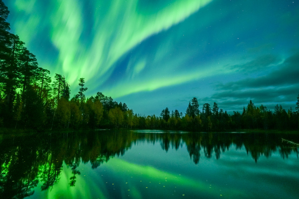 Jan Ducay Nothern Lights in Luosto