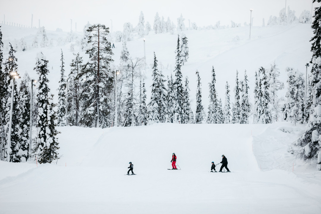 Luosto Ski Resort Family Slope 