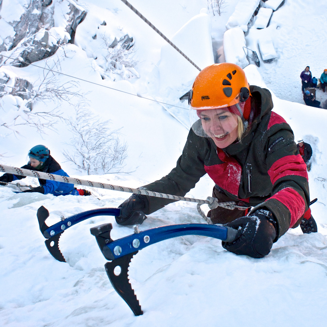 Try Ice Climbing in Pyhä