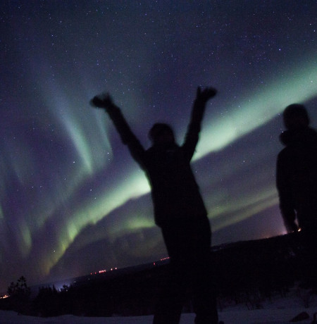 Northern lights Pyhä-Luosto
