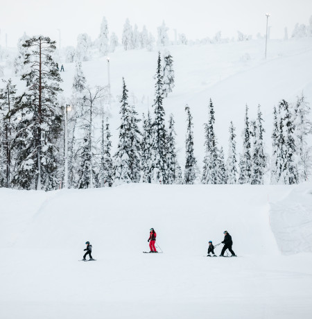 Luosto Ski Resort Family Slope 