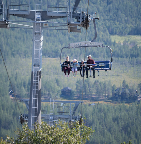 Pyhä scenic lift Lapland