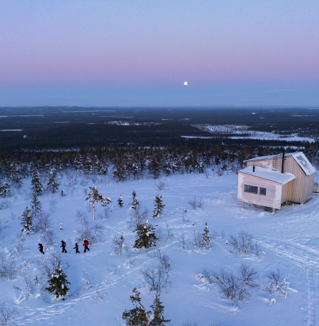 Ukko-Luoston maisematupa Luosto