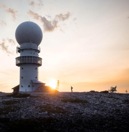 ukko-luosto-lapland-under midnight sun-summer