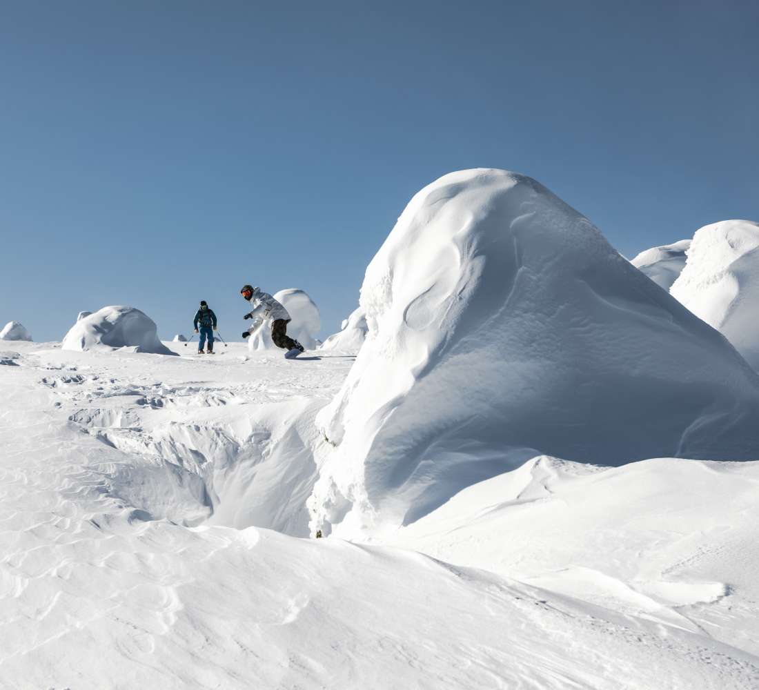 Luosto_ski_resort_vapaalasku