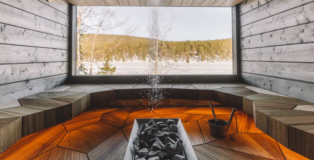 Lake sauna experience Pyhä-Luosto