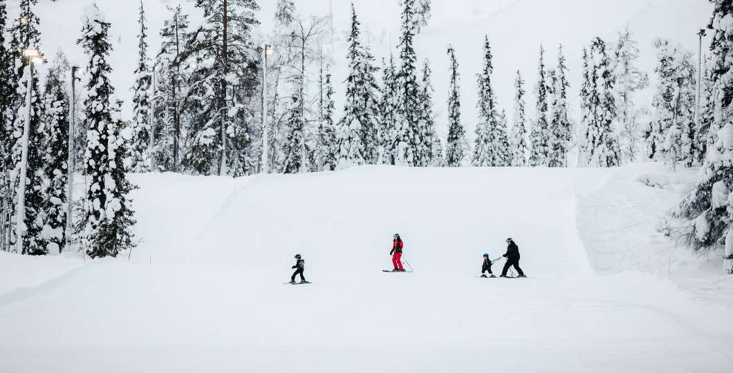 Luosto Ski Resort Family Slope 