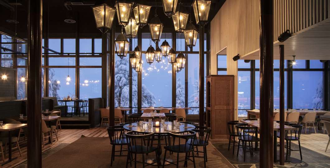 Camp Kitchen&Bar An atmospheric restaurant with stunning views in Pyhä