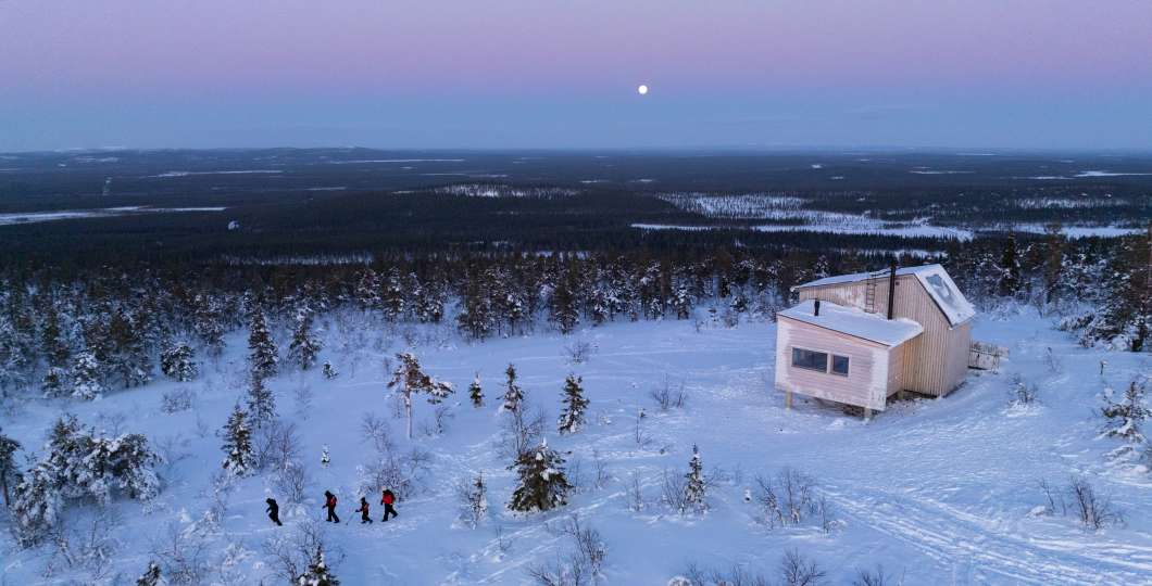 Ukko-Luoston maisematupa Luosto