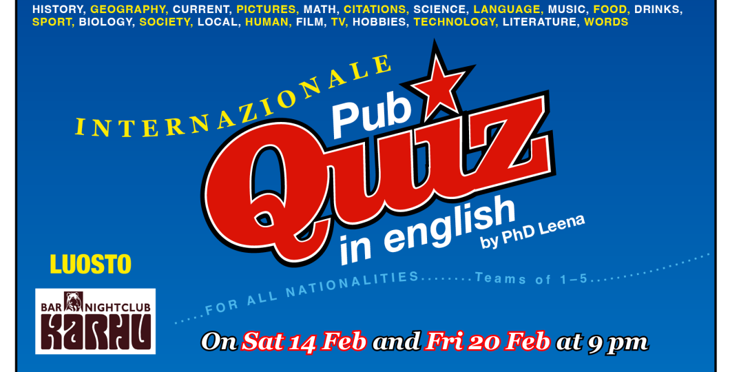 pub quiz 2